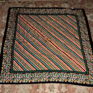 Vintage Vera Neumann 48” square Japan wrap scarf